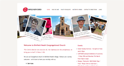 Desktop Screenshot of binfieldheathchurch.org.uk